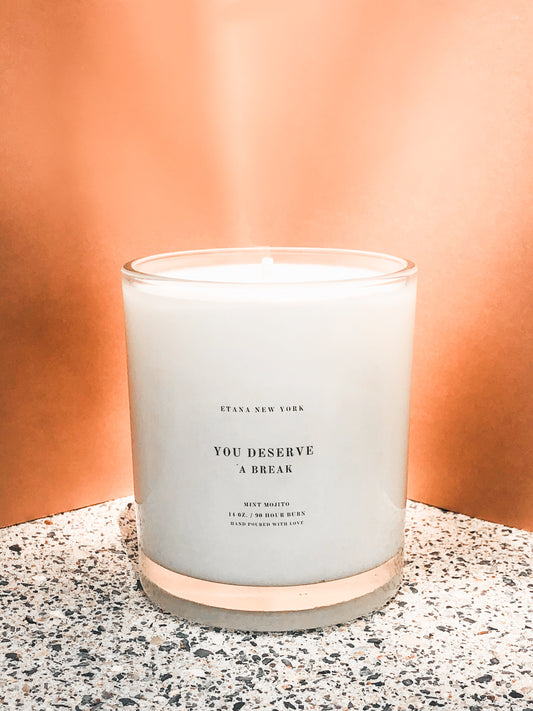 You Deserve 14oz. Scented Candle