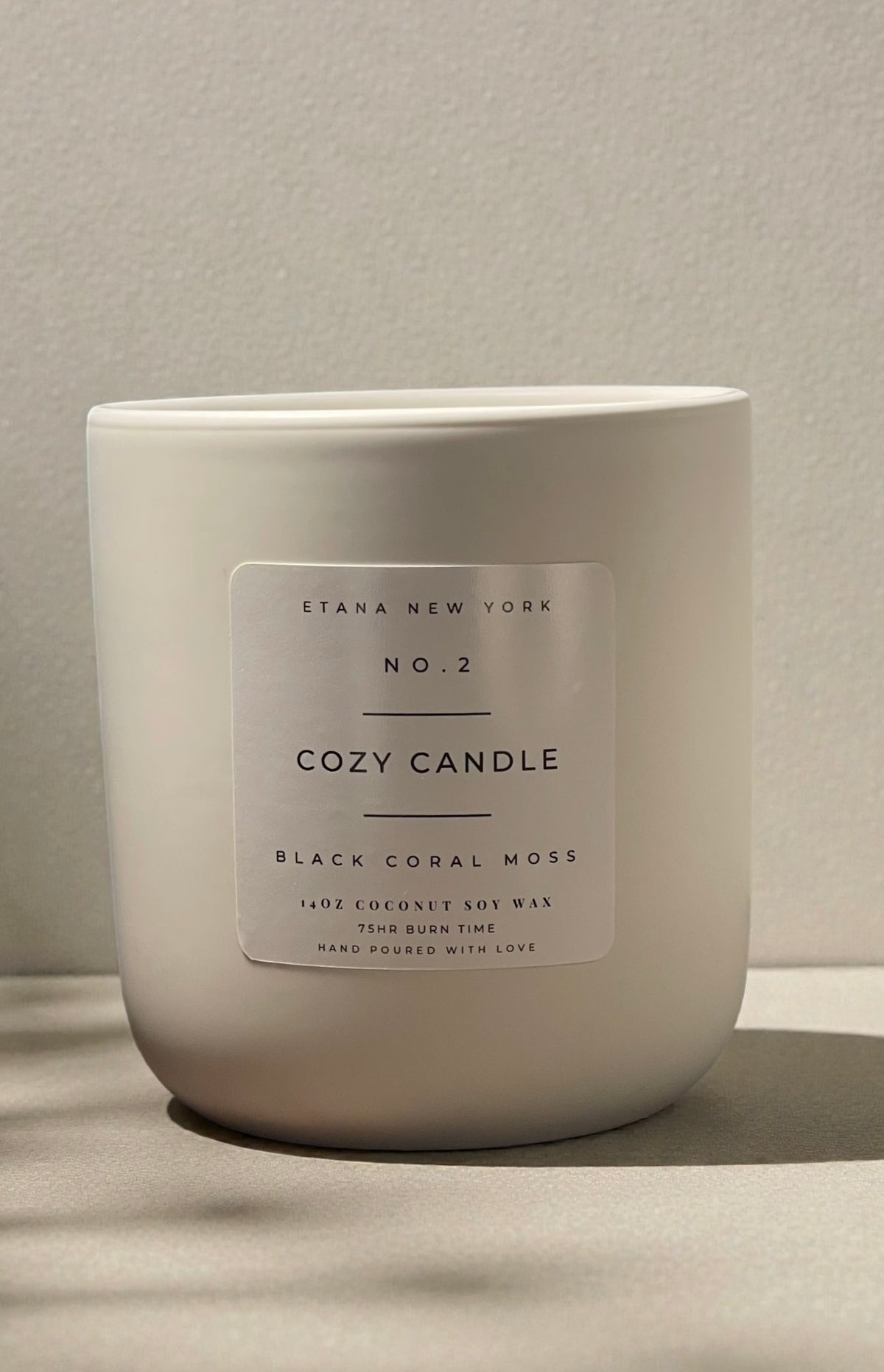 Black Coral Moss - 14 oz. Cozy Candle