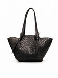 Bolso Tote Tejido Noho de Cuero Vegano con Inserto Extraíble | ETANA NEW YORK - Preventa