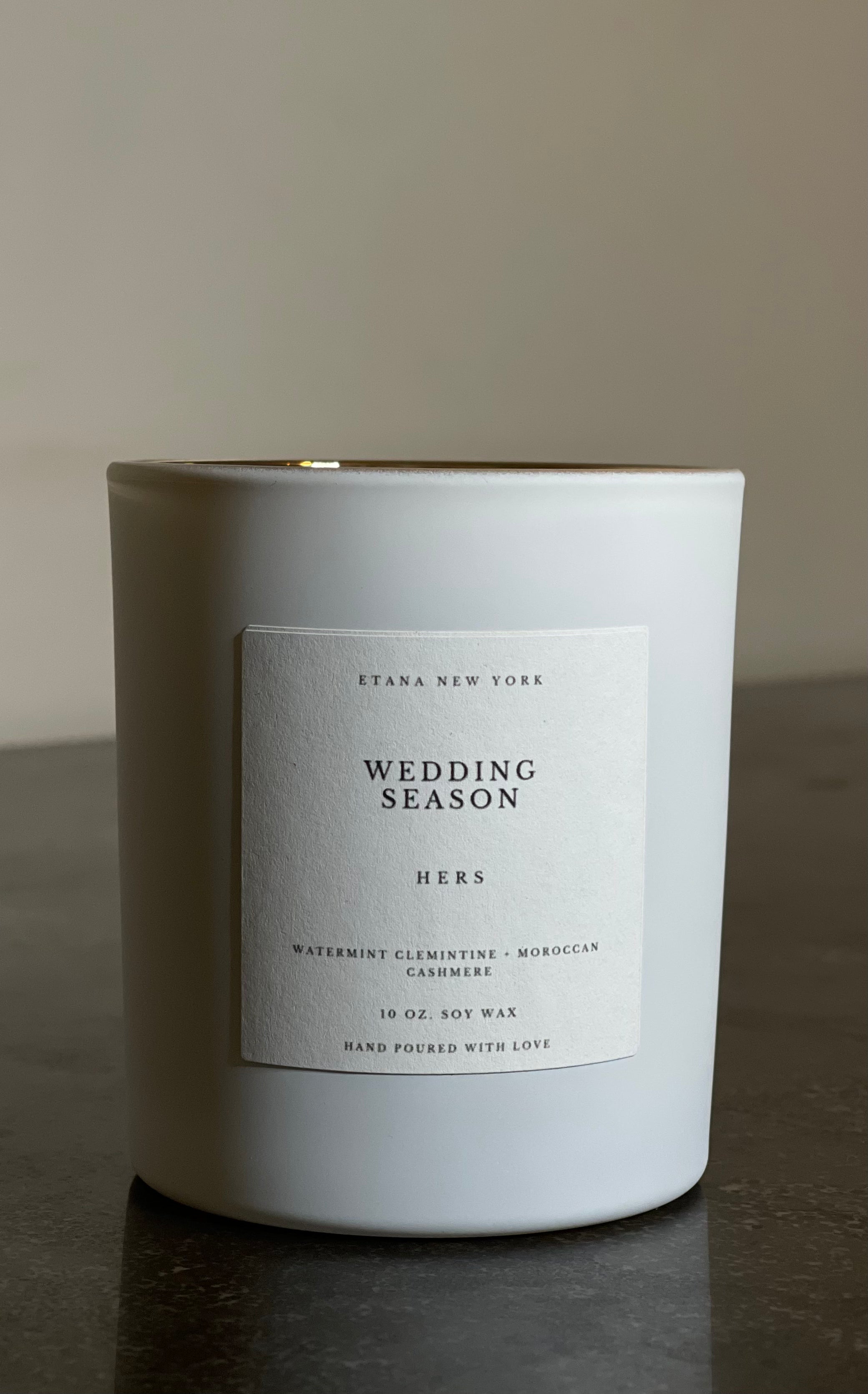Wedding Season - HERS 10oz. Candle