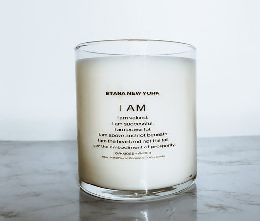 I AM - Affirmations Scented Candle