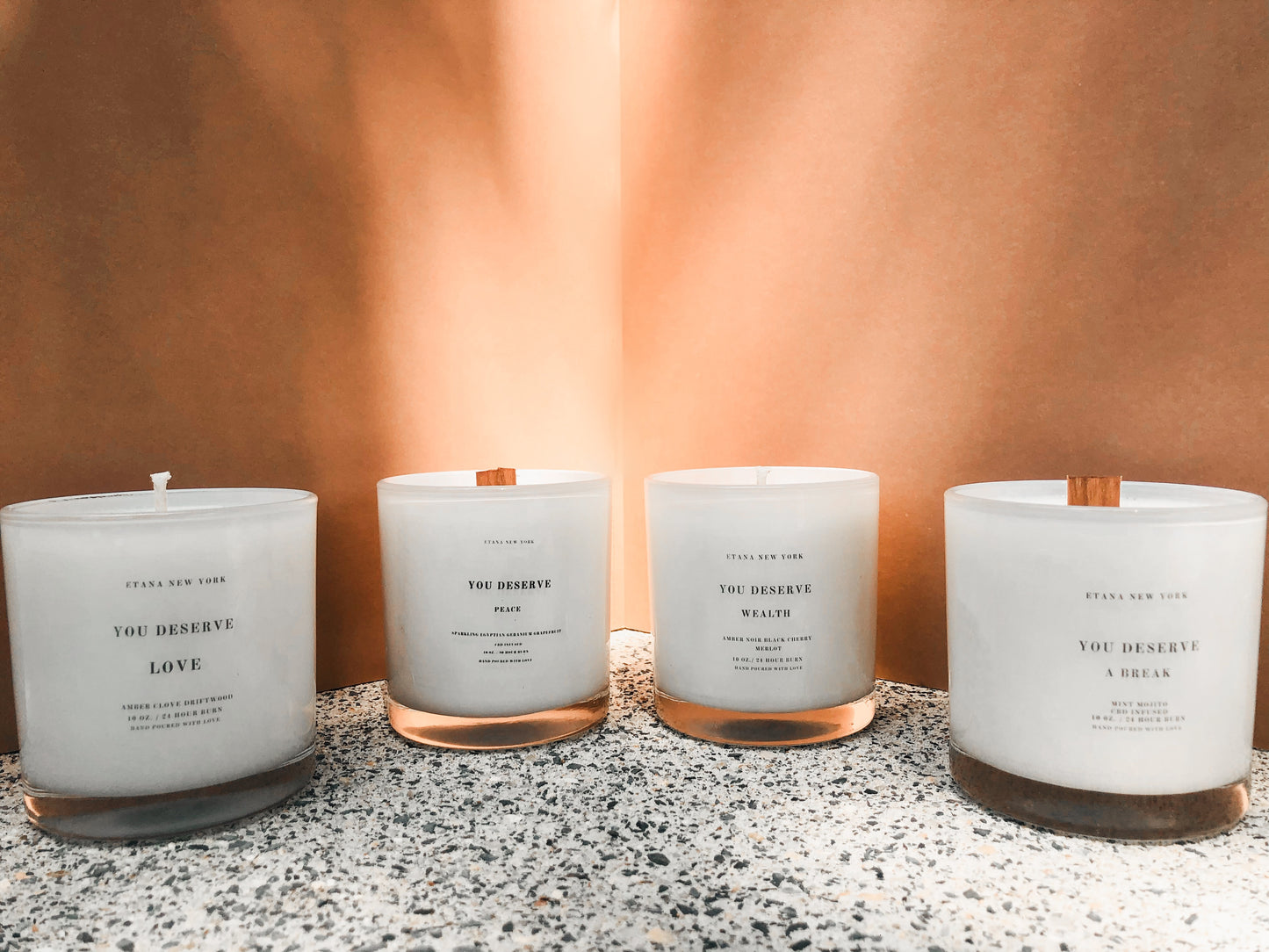 You Deserve It All Scented Candle Collection