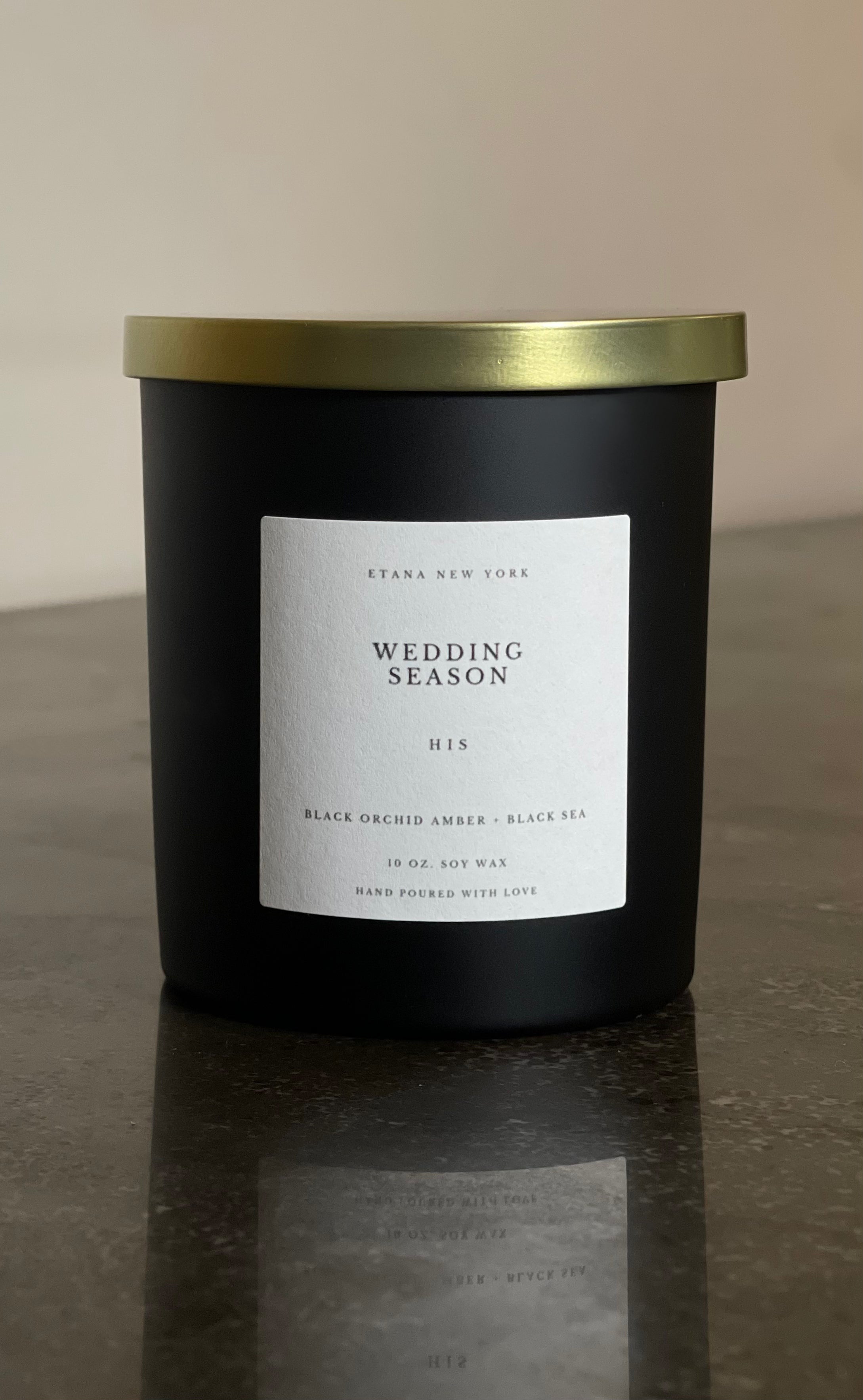 Wedding Season- His 10oz. Candle