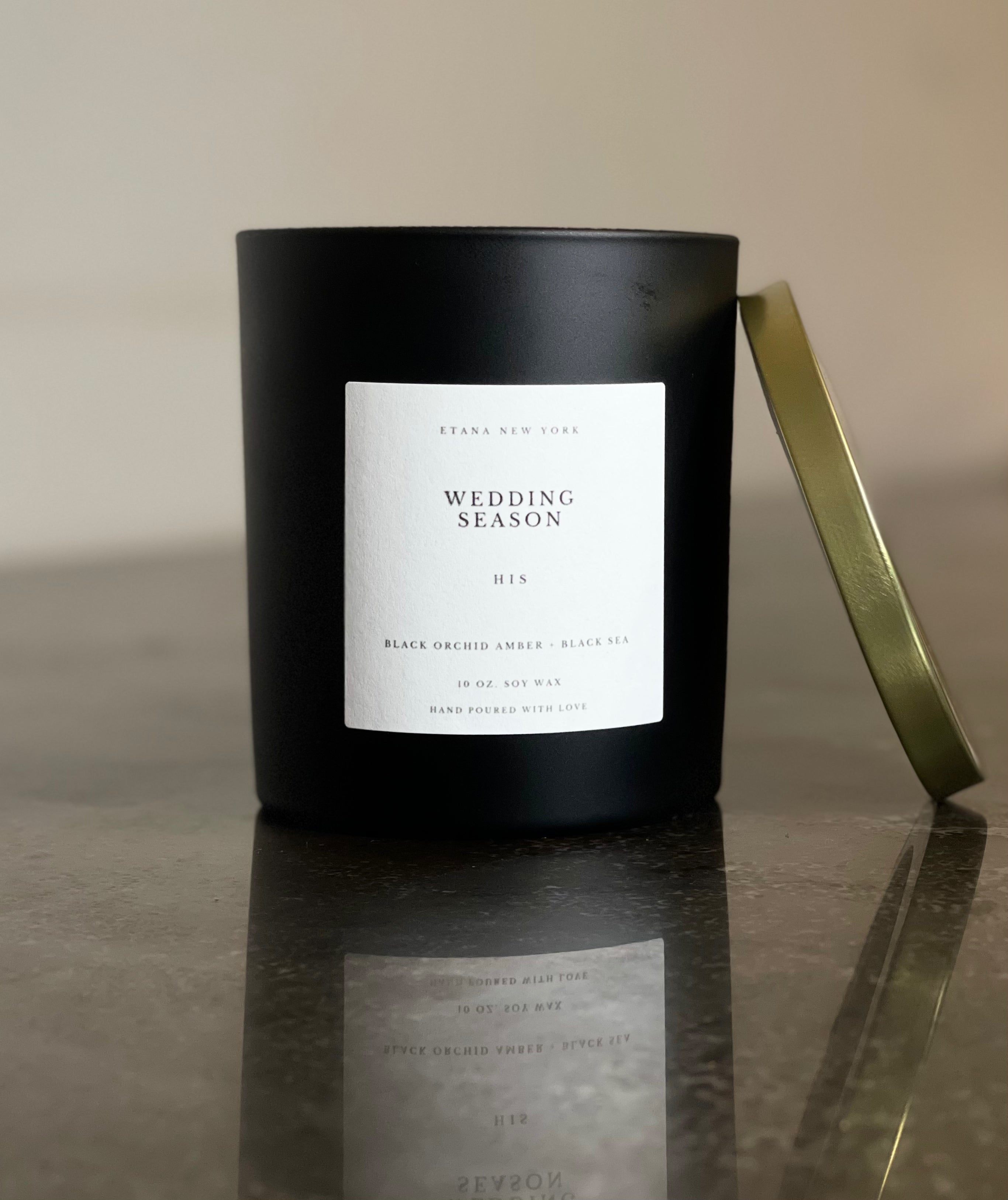 Wedding Season- His 10oz. Candle