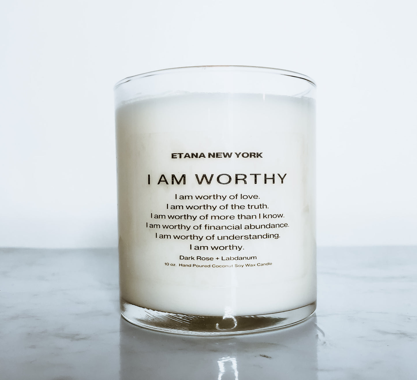 I Am Worthy- Affirmations Scented Candle