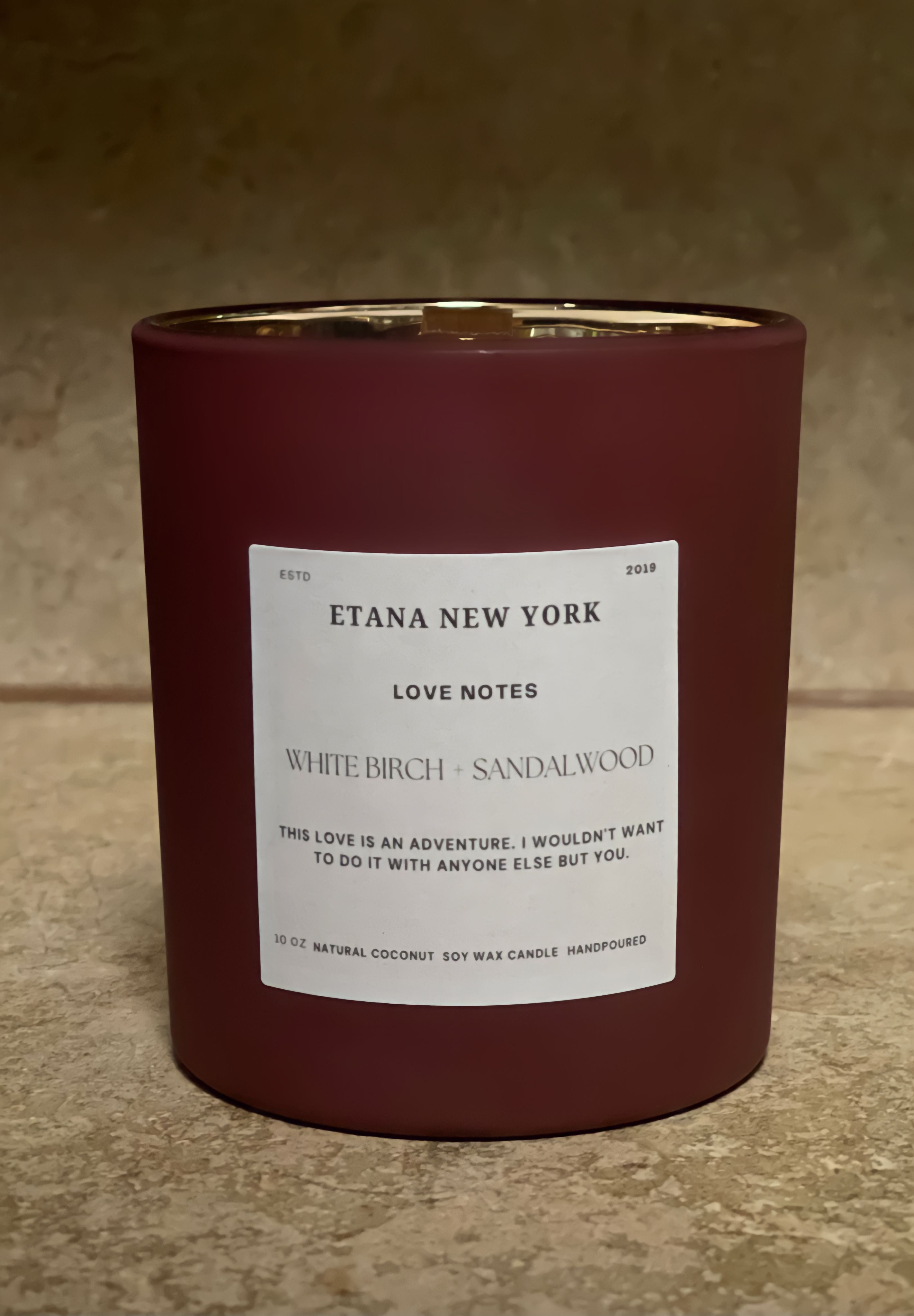 Love Note Candle Set