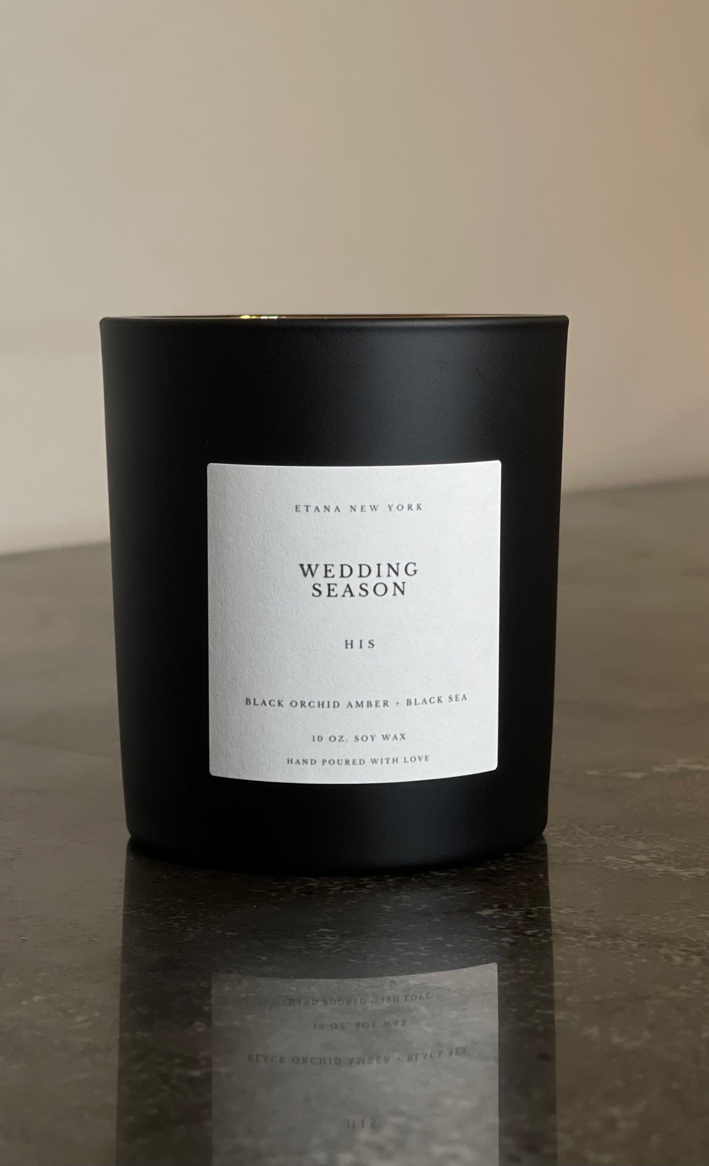 Wedding Season- His 10oz. Candle